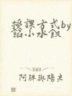 授课方式by肉馅小水饺