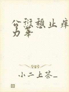 公愆憩止痒古悦力华