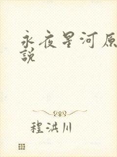 永夜星河原著小说
