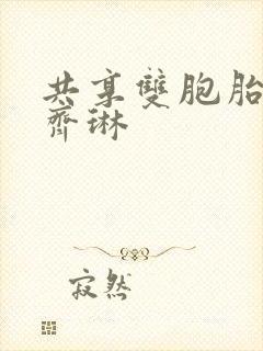 共享双胞胎齐娜齐琳