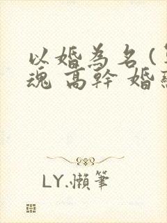 以婚为名 (军魂 高干 婚恋)