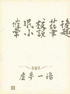 催眠校花后的日常小说笔趣阁封面