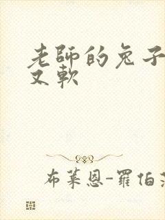 老师的兔子又大又软