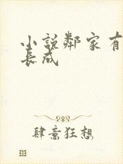 小说邻家有女初长成