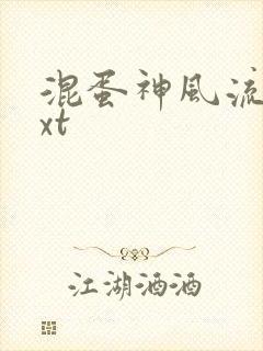 混蛋神风流史txt