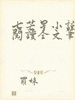 七芒星小说免费阅读全文笔趣阁