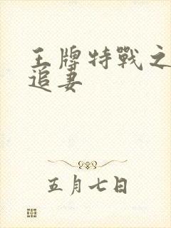 王牌特战之军少追妻