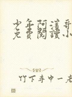 少年阿滨哥全文免费阅读小说