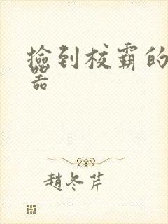 捡到校霸的遥控器