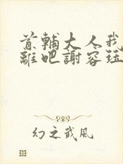 首辅大人我们和离吧谢容珏