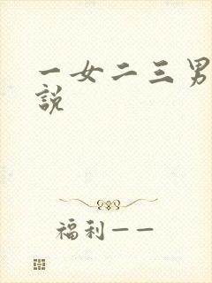 一女二三男事小说