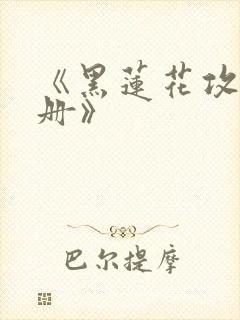 《黑莲花攻略手册》封面