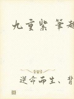 九重紫 笔趣阁