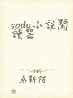 sodu小说阅读器