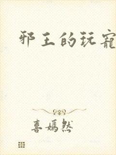 邪王的玩宠封面