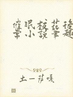 催眠校花后的日常小说笔趣阁