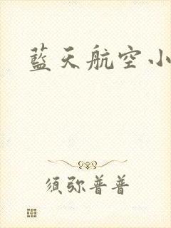 蓝天航空小说