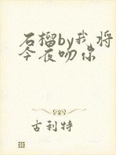 石榴by我将在今夜吻你封面