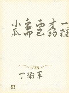 小东西才一根黄瓜而已的推荐书