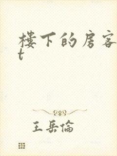 楼下的房客txt封面