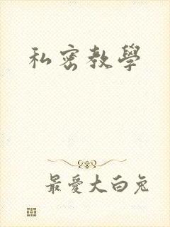 私密教学封面