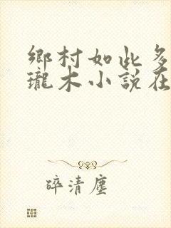 乡村如此多娇玲珑木小说在线阅读