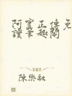 阿宾正传免费阅读笔趣阁封面