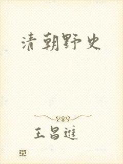清朝野史