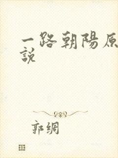 一路朝阳原著小说