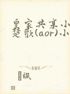 皇家共享小公主楚欢(aor)小说封面