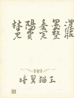 林阳秦墨浓小说免费完整版简介封面