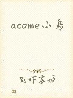 acome小鸟