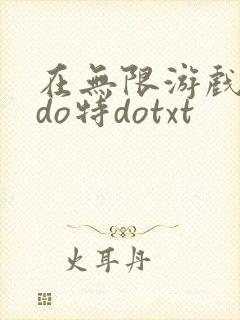 在无限游戏大里do特dotxt