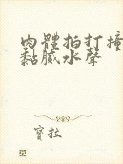 肉体拍打撞击出黏腻水声封面