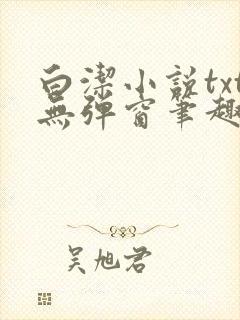 白洁小说txt无弹窗笔趣阁