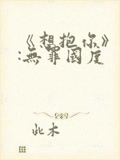 《想抱你》作者:无罪国度