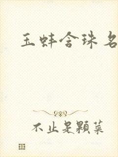 玉蚌含珠名器H封面