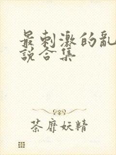 最刺激的乱惀小说合集