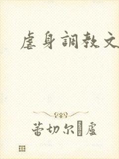 虐身调教文封面