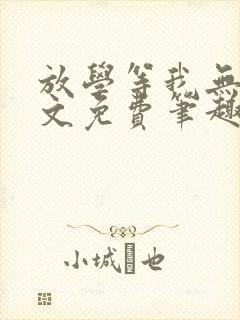 放学等我无删全文免费笔趣阁封面