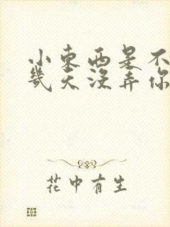 小东西是不是好几天没弄你了作文