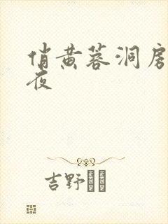 俏黄蓉洞房花烛夜封面