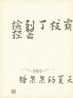 捡到了校霸的遥控器