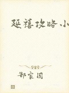 延禧攻略小说封面