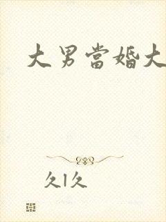 大男当婚大结局封面