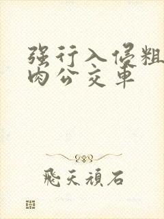 强行入侵粗暴h肉公交车封面