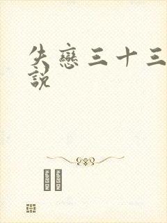 失恋三十三天小说