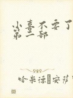 小喜不要了好大第二部封面