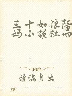 三十如狼陪读妈妈小说杜雨馨