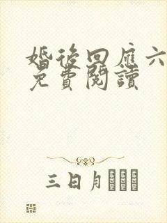 婚后回应六盲星免费阅读